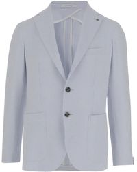 Tagliatore - Peak-Lapels Single-Breasted Blazer - Lyst
