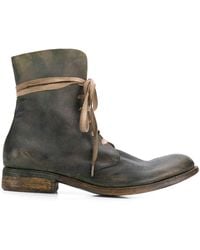 A Diciannoveventitre Bottines Wild Military - Vert