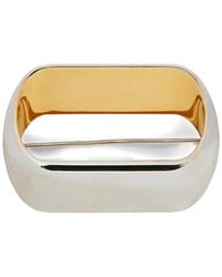 Jil Sander - Two-Tone Brooch - Lyst