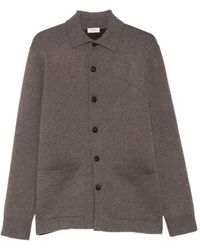 Agnona - Cárdigan Con Botones Y Cuello - Lyst