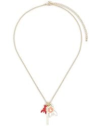 Patrizia Pepe - Fly-Pendant Necklace - Lyst