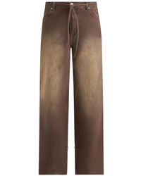 Manière De Voir - Faye Tie-Waist Wide-Leg Jeans - Lyst
