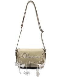 Blumarine - Embroidery Charm Shoulder Bag - Lyst