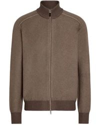ZEGNA - ジップアップ カーディガン - Lyst