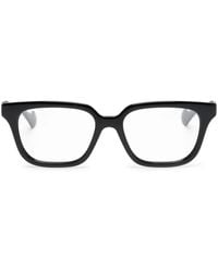 Gucci - Gg Brille Mit Eckigem Gestell - Lyst