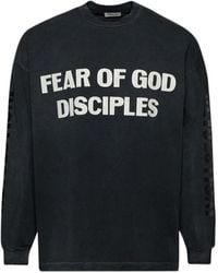 Fear Of God - Long-Sleeve Cotton T-Shirt - Lyst