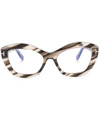 Tom Ford - Gafas con logo estampado - Lyst