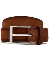 Magnanni - Suede Belt - Lyst