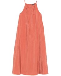 Emporio Armani - Crinkled Halterneck Beach Dress - Lyst