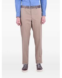Dell'Oglio - Tailored Gabardine Trousers - Lyst