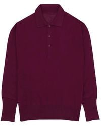 Fortela - Kenneth Long-Sleeve Polo Shirt - Lyst