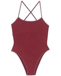 Oséree - Maillot De Bain À Ornements En Cristal - Lyst