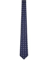Giorgio Armani - Geometric-Pattern Silk Tie - Lyst