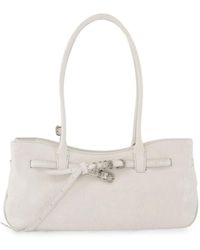 Marge Sherwood - Grandma Used Cracked Leather Shoulder Bag - Lyst