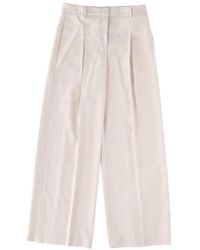 BOSS - Tiana Palazzo Pants - Lyst
