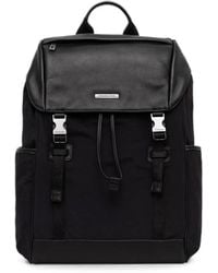 Trussardi - Travel Buckle-Fastening Backpack - Lyst
