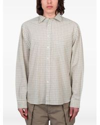 GIMAGUAS - Ruben Check-Print Shirt - Lyst
