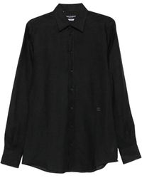 Dolce & Gabbana - Dolce & Gabbana Martini Linen Shirt - Lyst