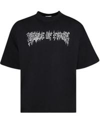 Vetements - Graphic-Print T-Shirt - Lyst