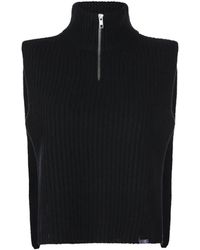 MM6 by Maison Margiela - Wool Sweater Vest - Lyst