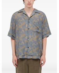 Wales Bonner - Short-Sleeve Pattern Shirt - Lyst