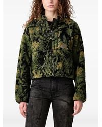 The North Face - Veste Crop En Polaire À Fermeture Zippée - Lyst