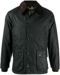 Barbour - Cotton Bedale Jacket With Corduroy Collar - Lyst