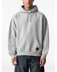 Levi's - Workwear Logo-Patch Pouch-Pocket Hoodie - Lyst