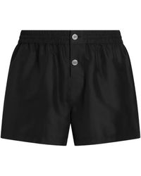 Dolce & Gabbana - Canvas Swim Boxer Shorts - Lyst