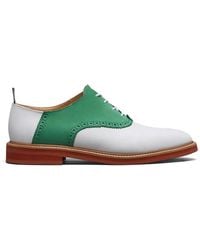 Thom Browne - Colour-Block Panelled Oxford Shoes - Lyst