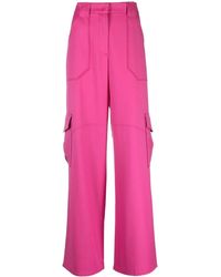 Fabiana Filippi - Wide-Leg Cargo Trousers - Lyst