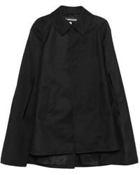 Junya Watanabe - Pinstripe-Pattern Cape - Lyst