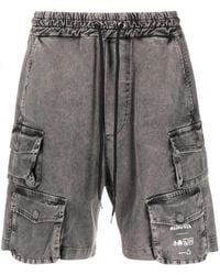 Mauna Kea - Drawstring Denim Cargo Shorts - Lyst