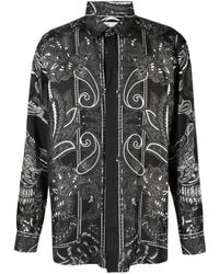 Philipp Plein - Dandy ペイズリー シルクシャツ - Lyst