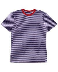 Fortela - Gestreept T-Shirt - Lyst