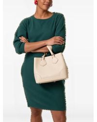 Lancel - Small Neo Izy Leather Carryall Tote Bag - Lyst