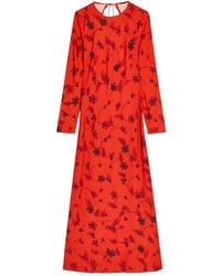 Faithfull the Brand - Long-Sleeved Floral Maxi Dress - Lyst