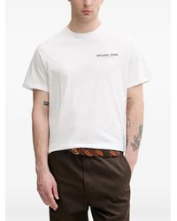 Michael Kors - Graphic-Logo Cotton T-Shirt - Lyst