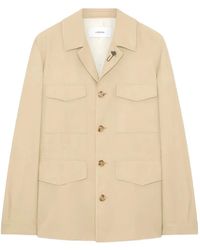 Lardini - Long-Sleeved Field Jacket - Lyst
