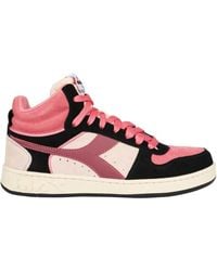Diadora - High-Top-Sneakers Aus Wildleder - Lyst