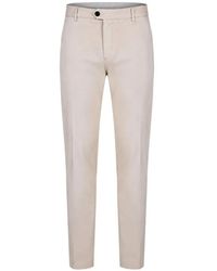 BE ABLE - Pressed-Crease Tailored Trousers - Lyst