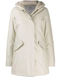 Woolrich Doudoune à capuche - Blanc
