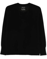 Purotatto - V-Neck Sweater - Lyst