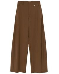 GIUSEPPE DI MORABITO - Wool Wide-Leg Trousers - Lyst