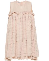Baruni - Ruffled Mini Dress - Lyst