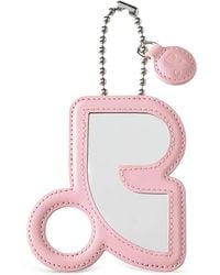 Rest&Recreation - Mirror Leather Carholder Keyring - Lyst