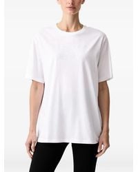 EA7 - Logo-Print T-Shirt - Lyst
