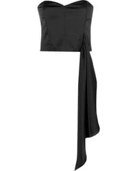 Gestuz - Drapiertes Cropped-Top - Lyst