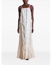 Diarrablu - Fari Sleeveless Cotton Maxi Dress - Lyst