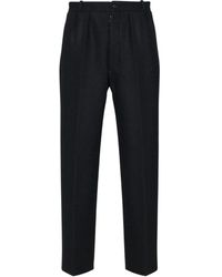 Maison Margiela - Pantalon Feutré À Coupe Droite - Lyst